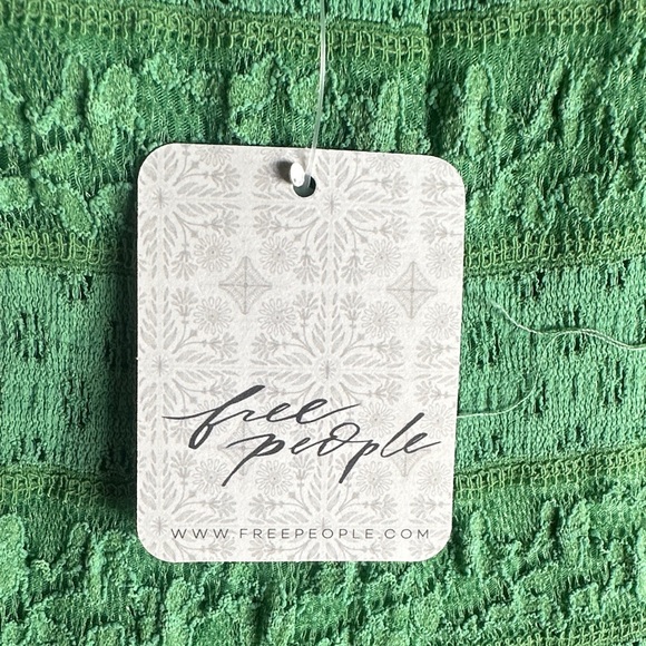 Free People Green Backless Dress - Picture 2 of 9